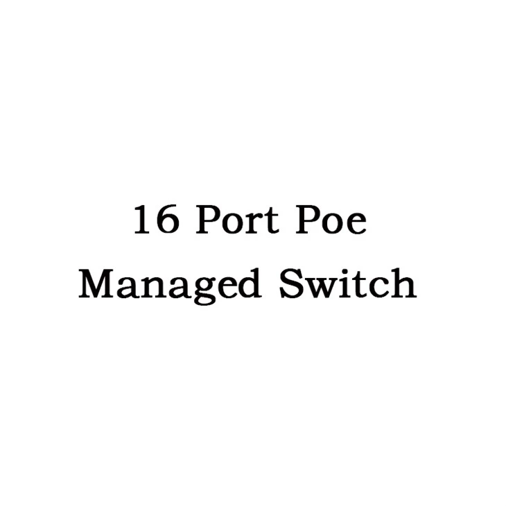 16 Port Poe menedzselt kapcsoló